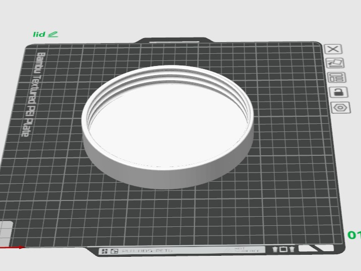 Deckel Getränkespender 125mm