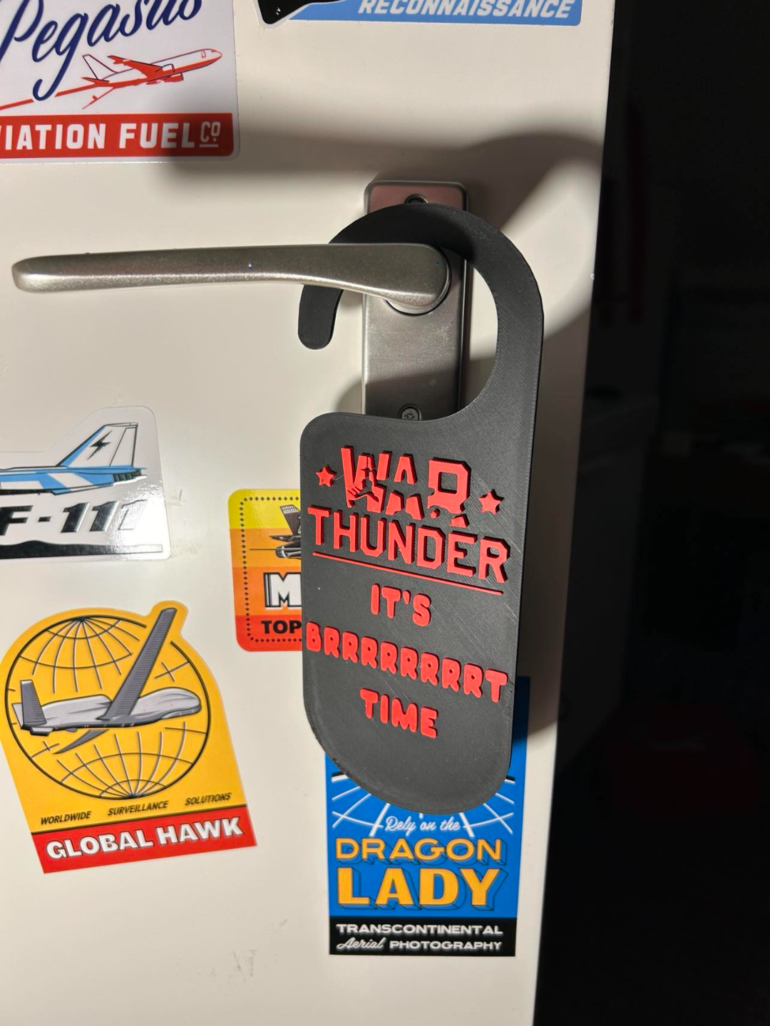War Thunder Don't disturb sign