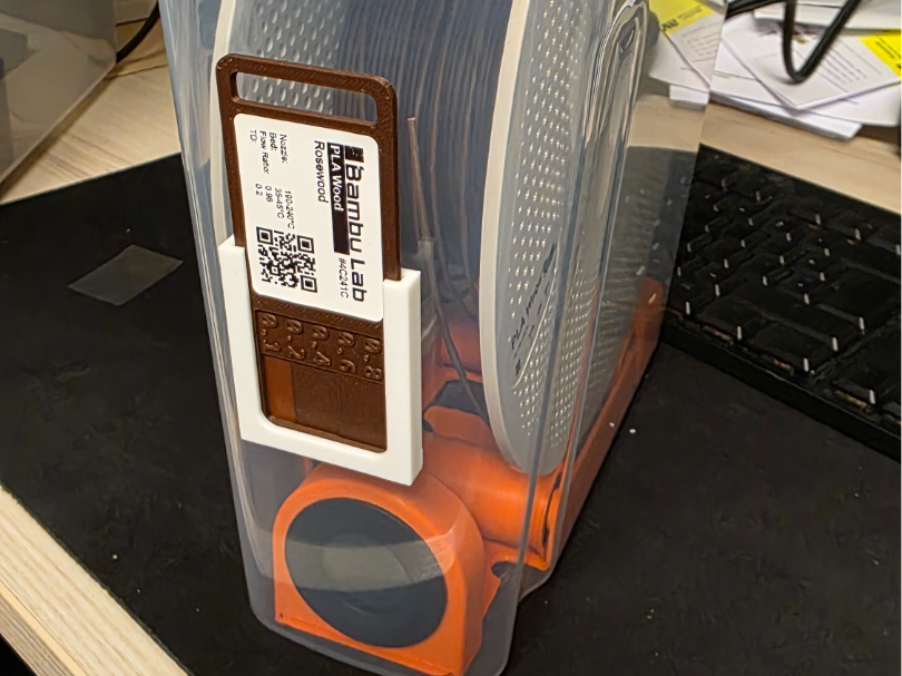 Filament-Musterkarten-Halter Trockenbox