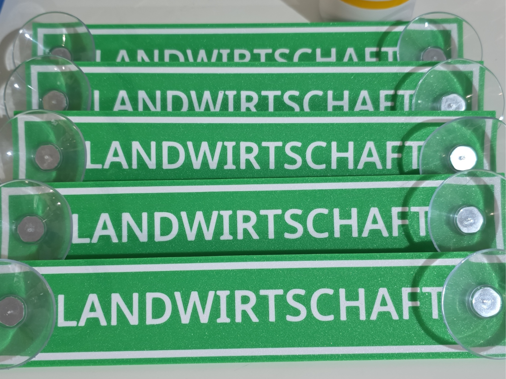 Schild Frontscheibe Landwirtschaft