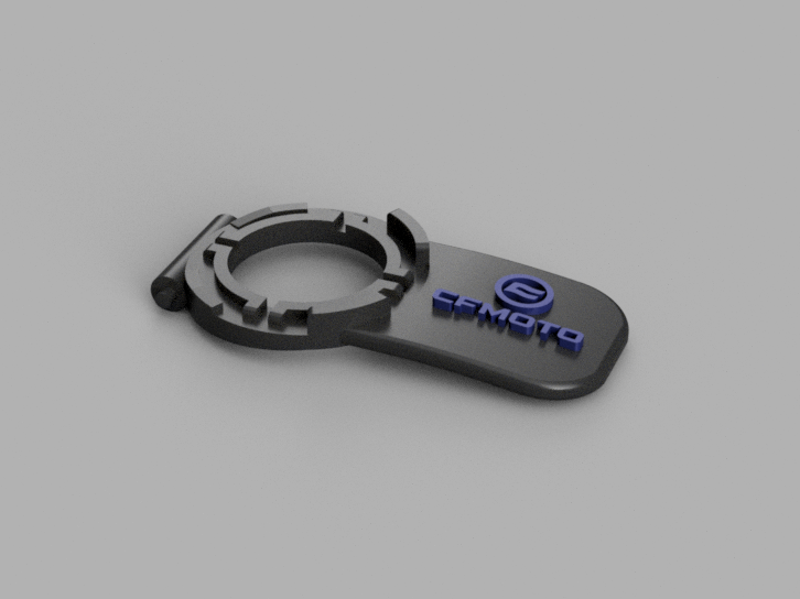 Leva Quad Lock con logo CFMOTO