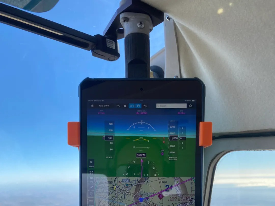 Rosen Visor iPad Mount for Airplane