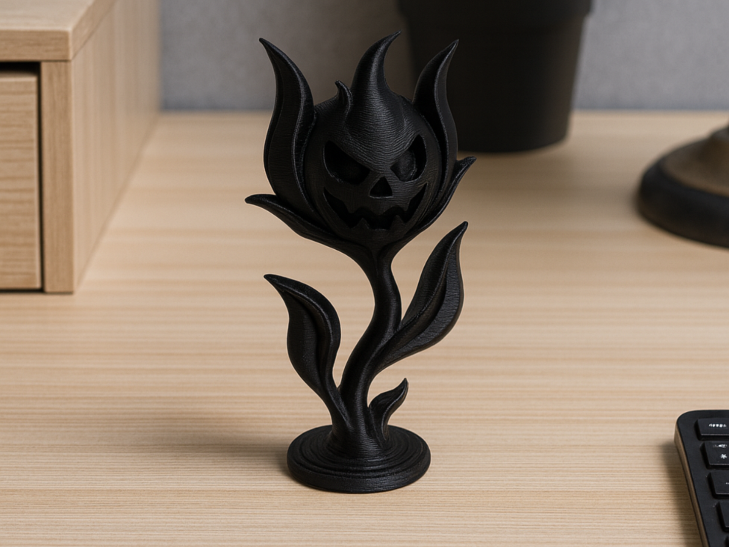 PUMPKIN FLOWER / HALLOWEENDECOR