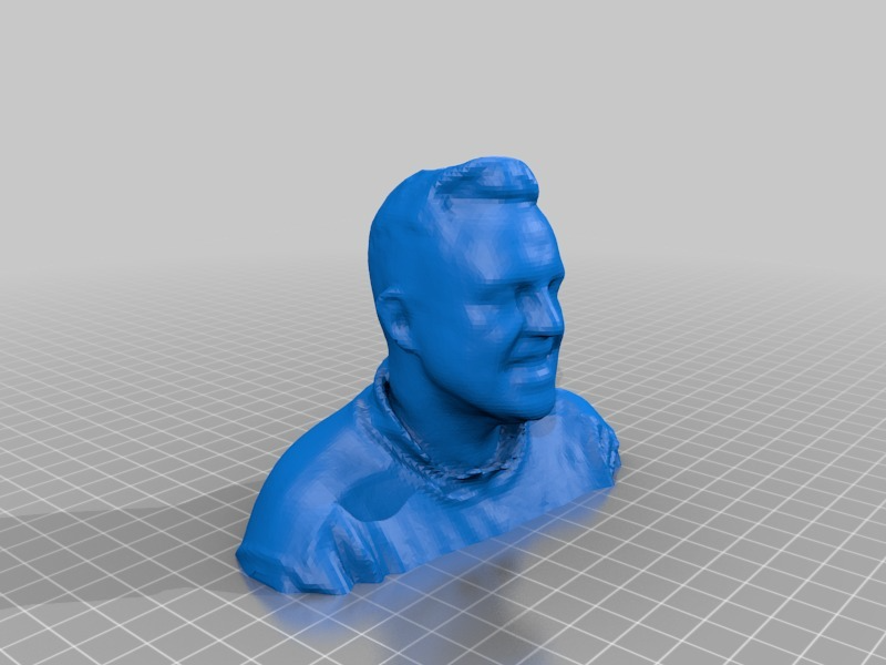 Toche Buste 3D Delhougne 3Dscan (with Iphone4)