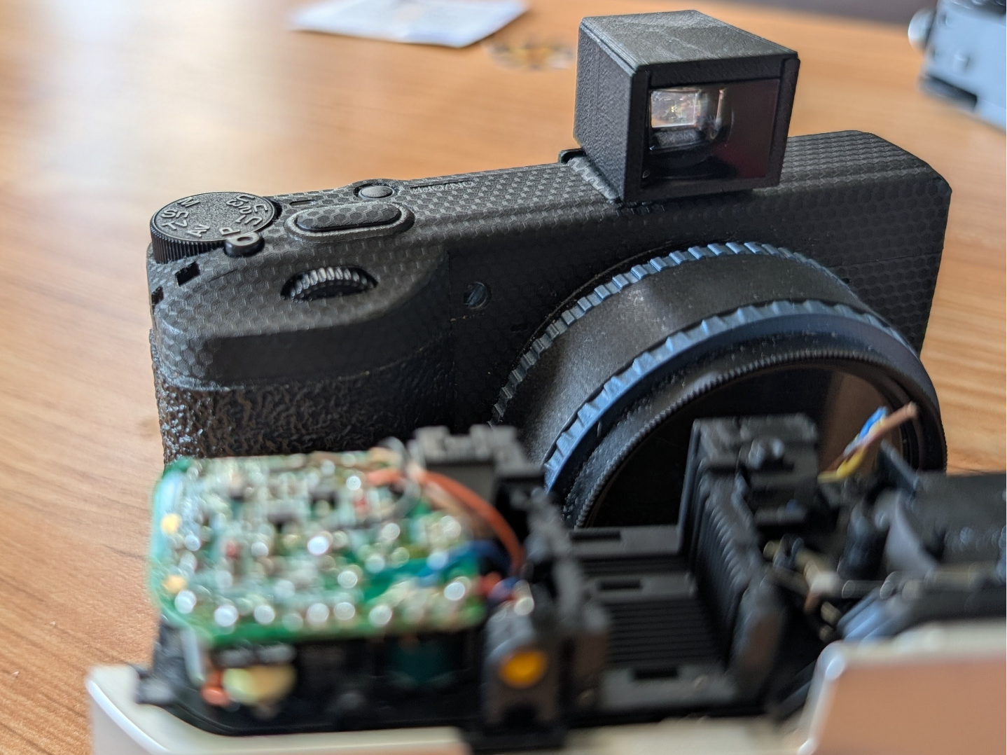 Ricoh GR IV External Viewfinder Olympus Trip AF 50