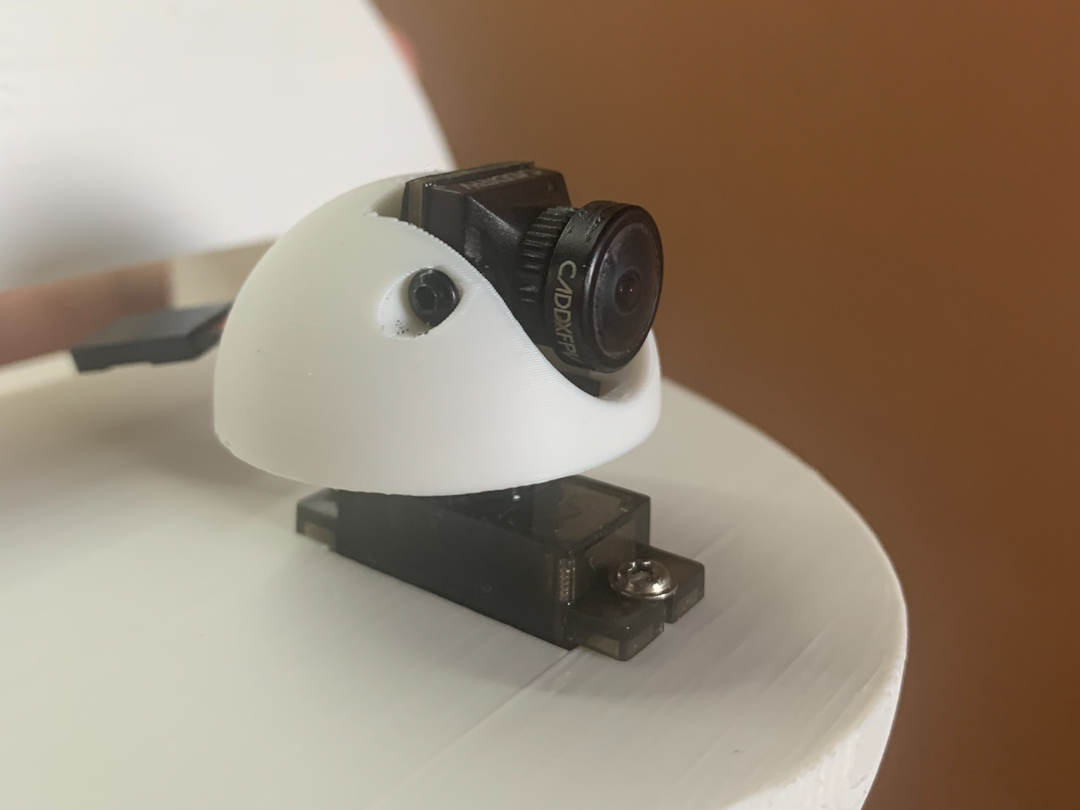 Nano camera mount on micro (SG90) servo