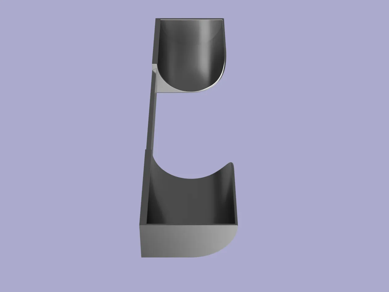 Roll holder for waste bags