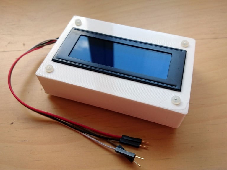 LCD 20x4 Enclosure