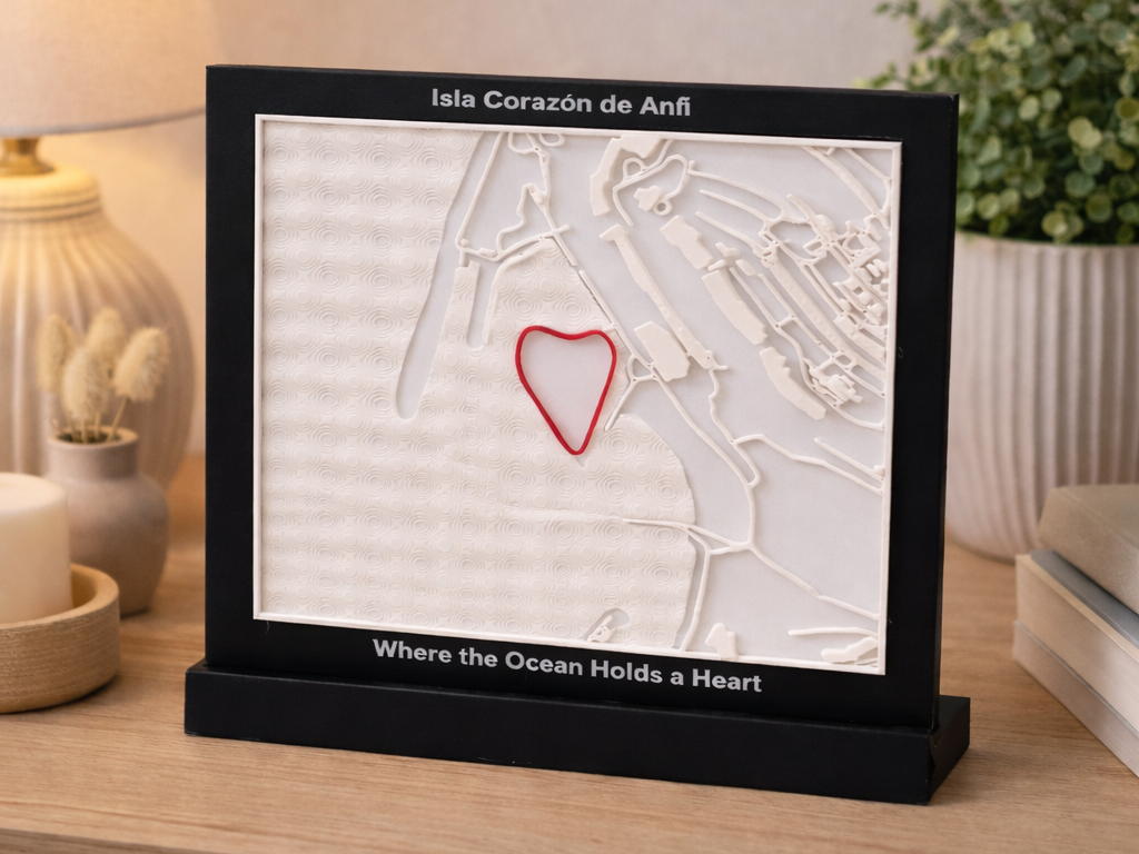 Heart-Shaped Island Decor – Isla Corazón de Anfi