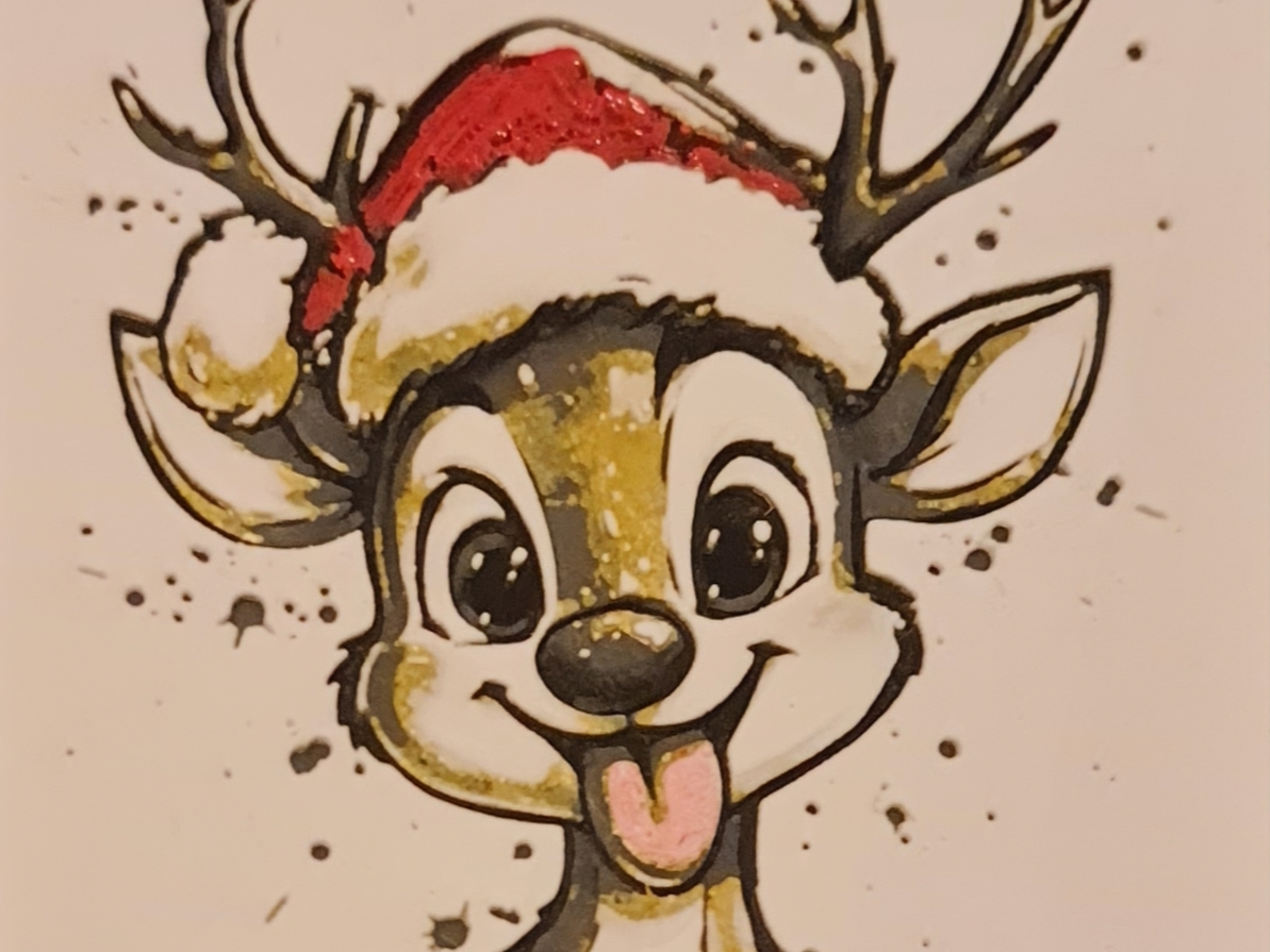 petit renne de Noël Hueforge
