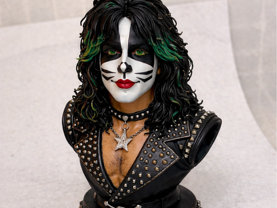 fanart Kiss - Bust catman - peter chris