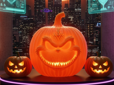 Citrouille Grinch Halloween