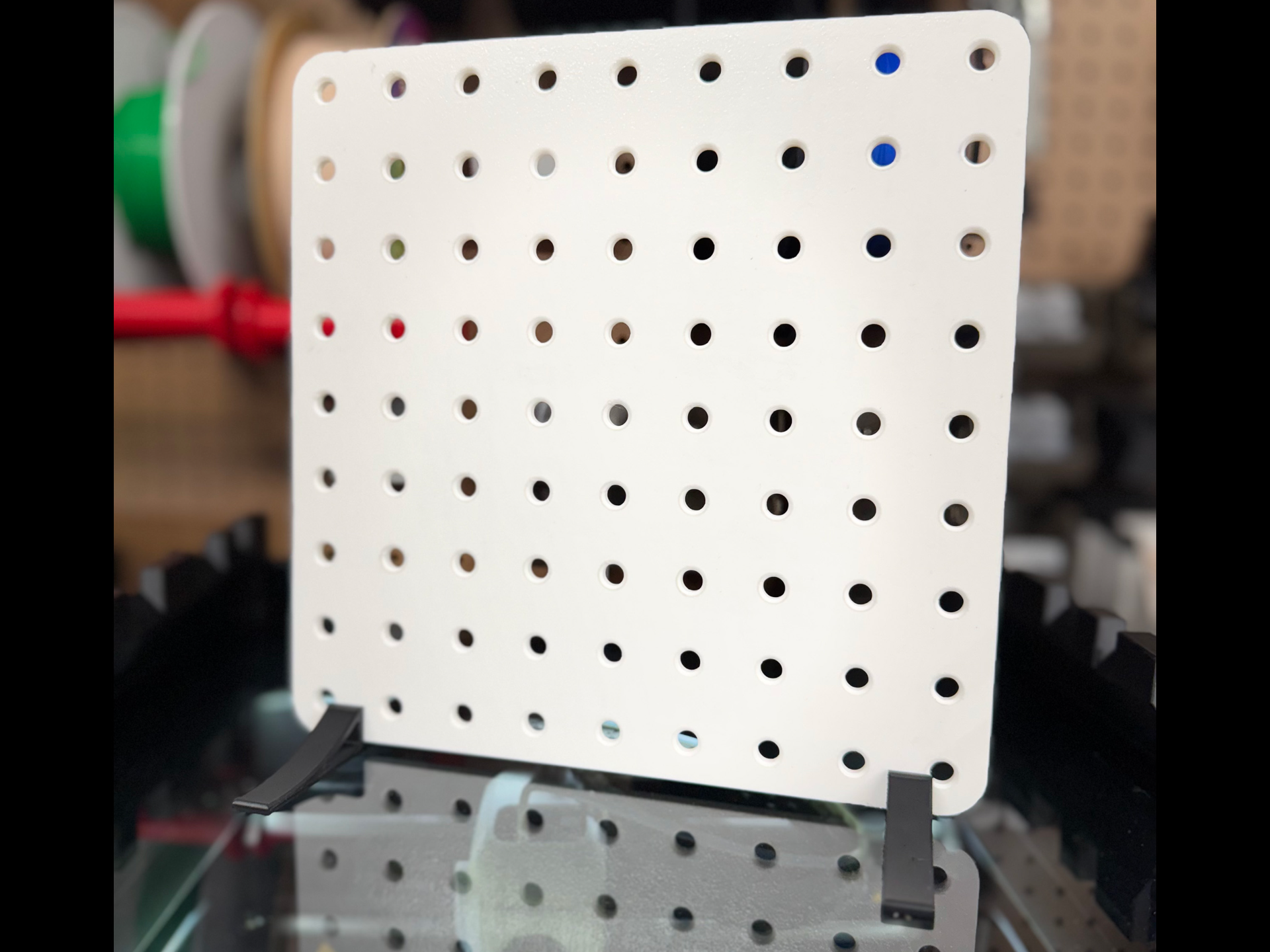 Pegboard Desktop Stand