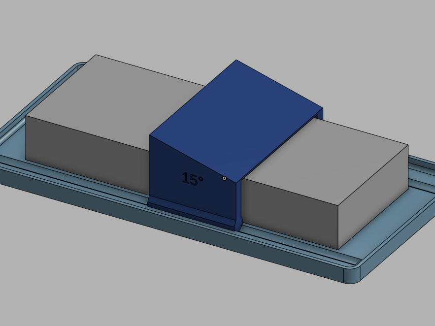 Sharpening stone base + guide