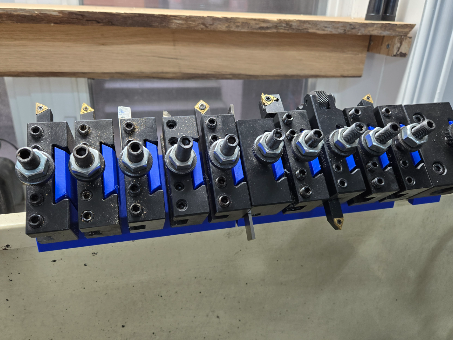 PM-1236 Lathe AXA QCTP Tool Holder