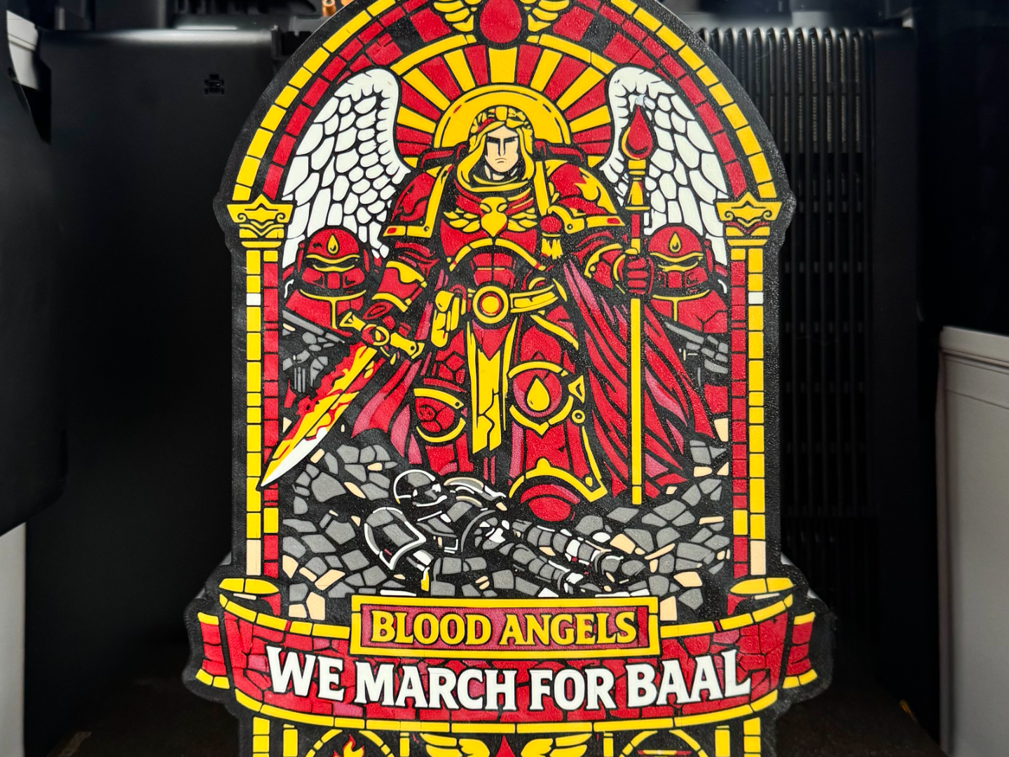 Sanguinius Blood Angels 40k Lightbox; Space Marine