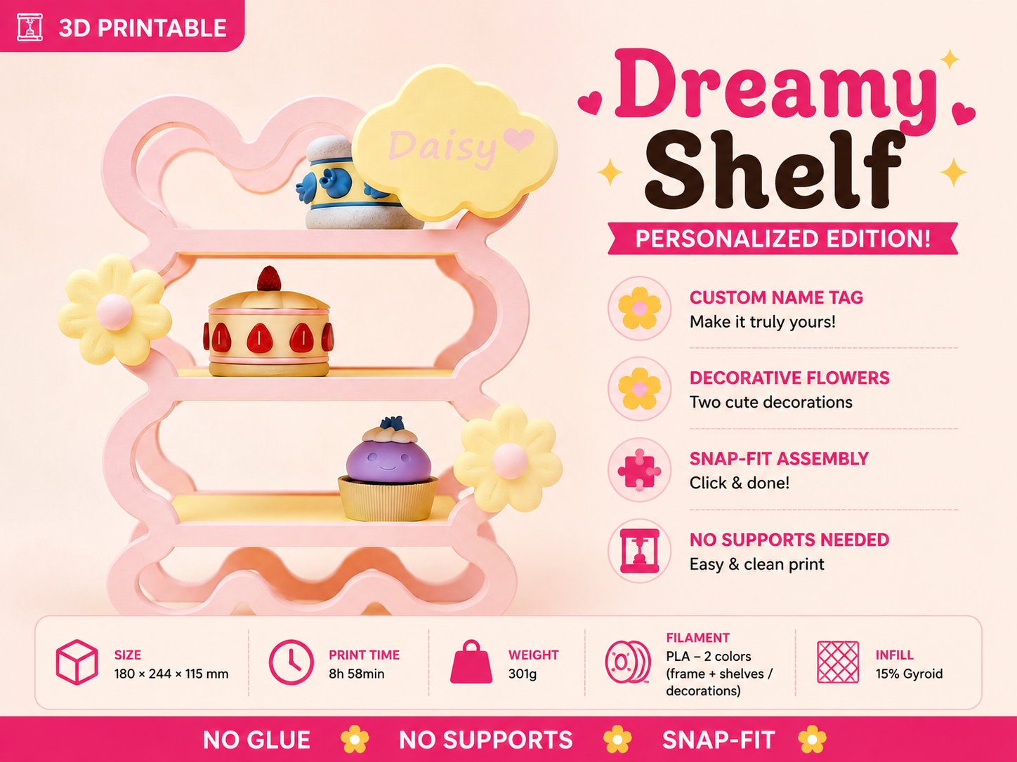 Dreamy Shelf — Personalized Edition!