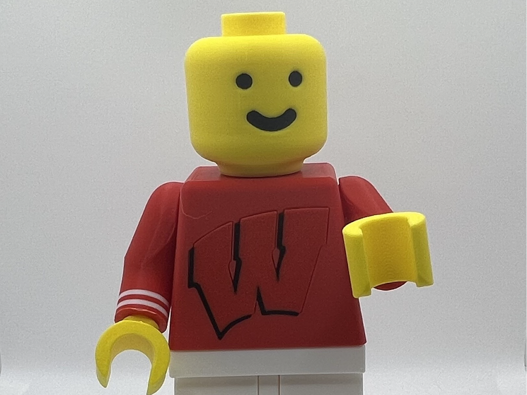 College Football Brickman - Uni of Wisconsin