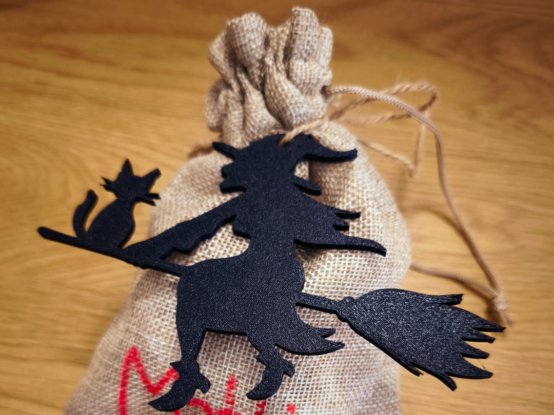 befana decorazione sacchetto o calza