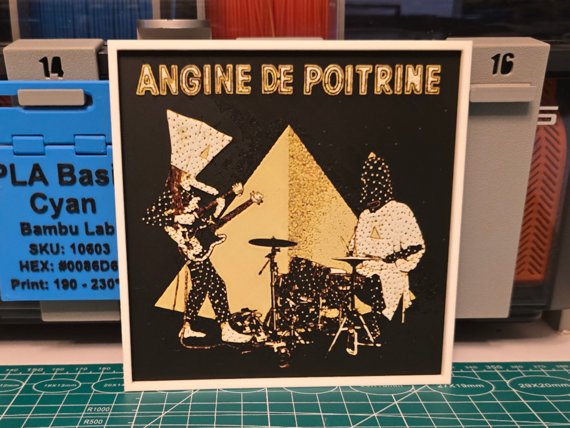 Angine de Poitrine "Vol. II" Album - Hueforge Art
