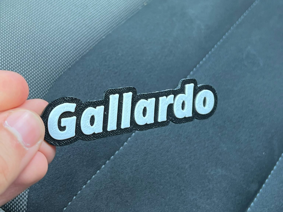 Lamborghini Gallardo Keychain