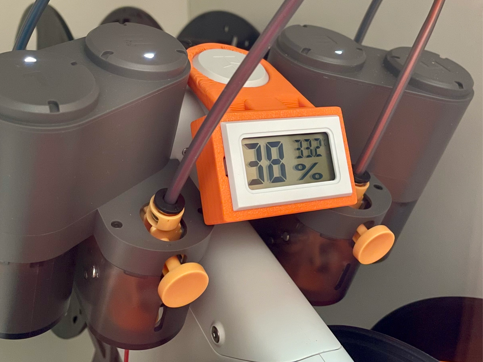 Mini Hygrometer Bracket AMS Lite (angled remix)