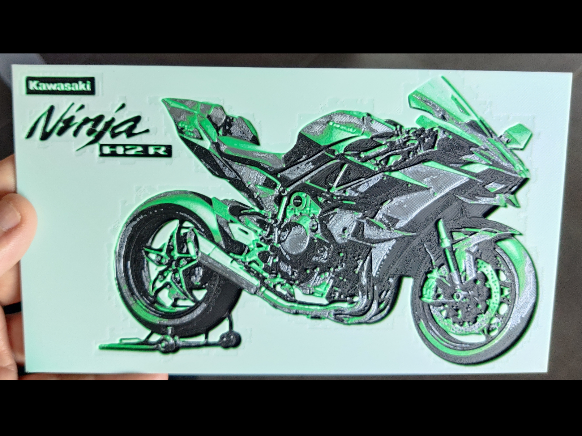 Kawasaki H2R HueForge
