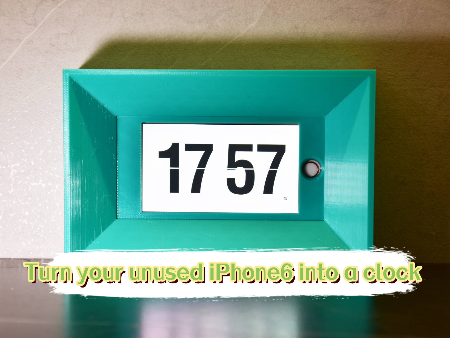 IPhone6 clock（iphone6改造成时钟）