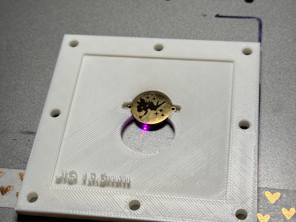 xTool Laser Centering Jig - 15mm Round Blanks