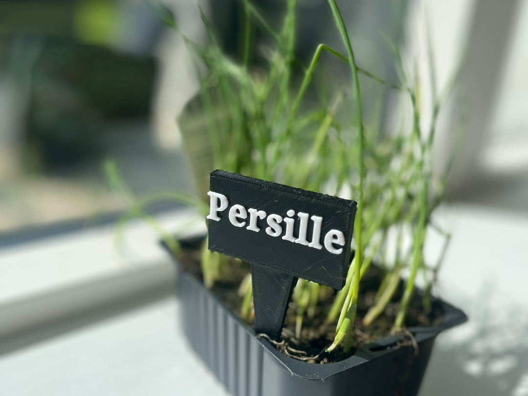 Garden sign for your kitchen garden Persille