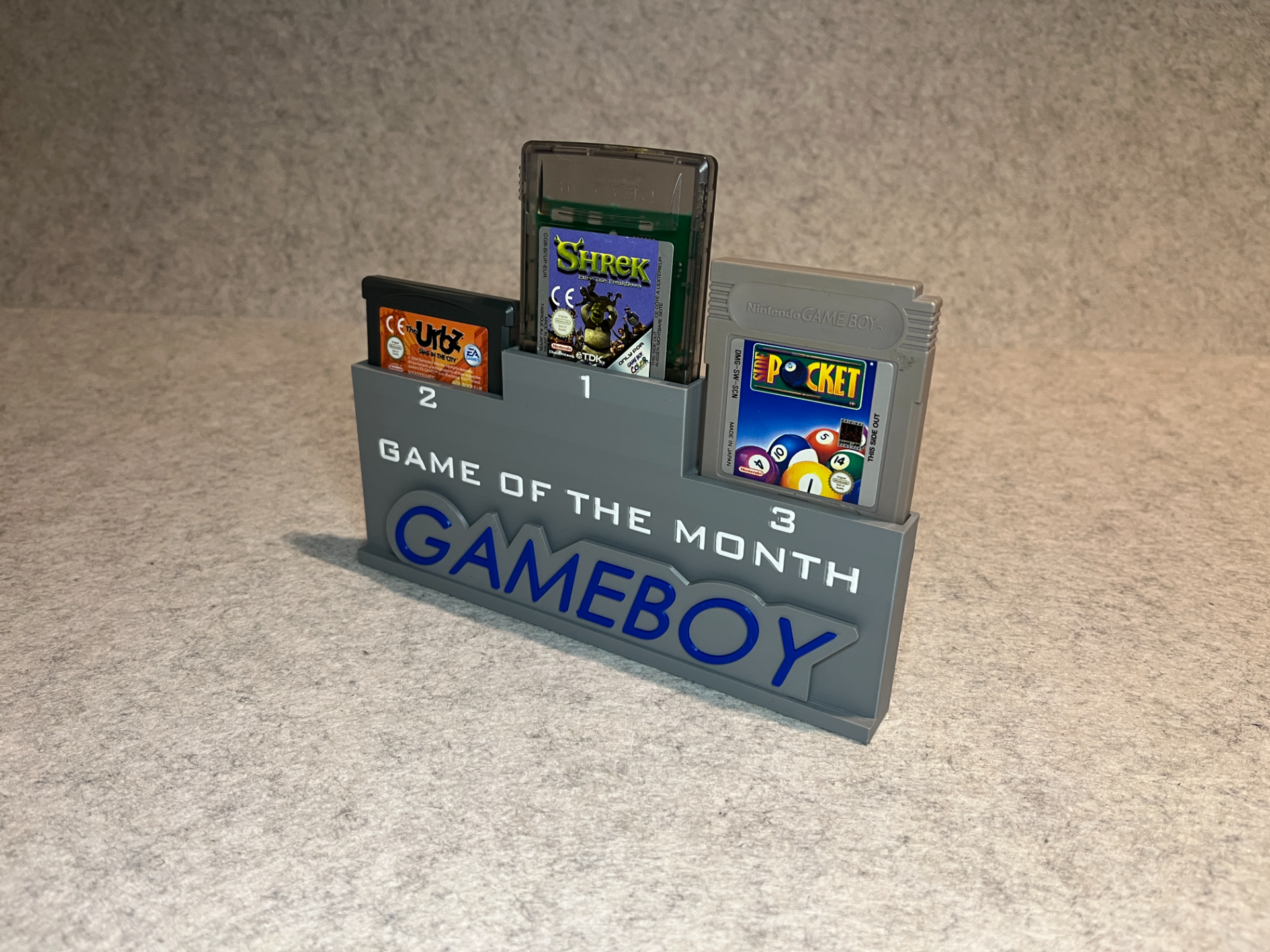 Gameboy games stand top3 Game Of The Month