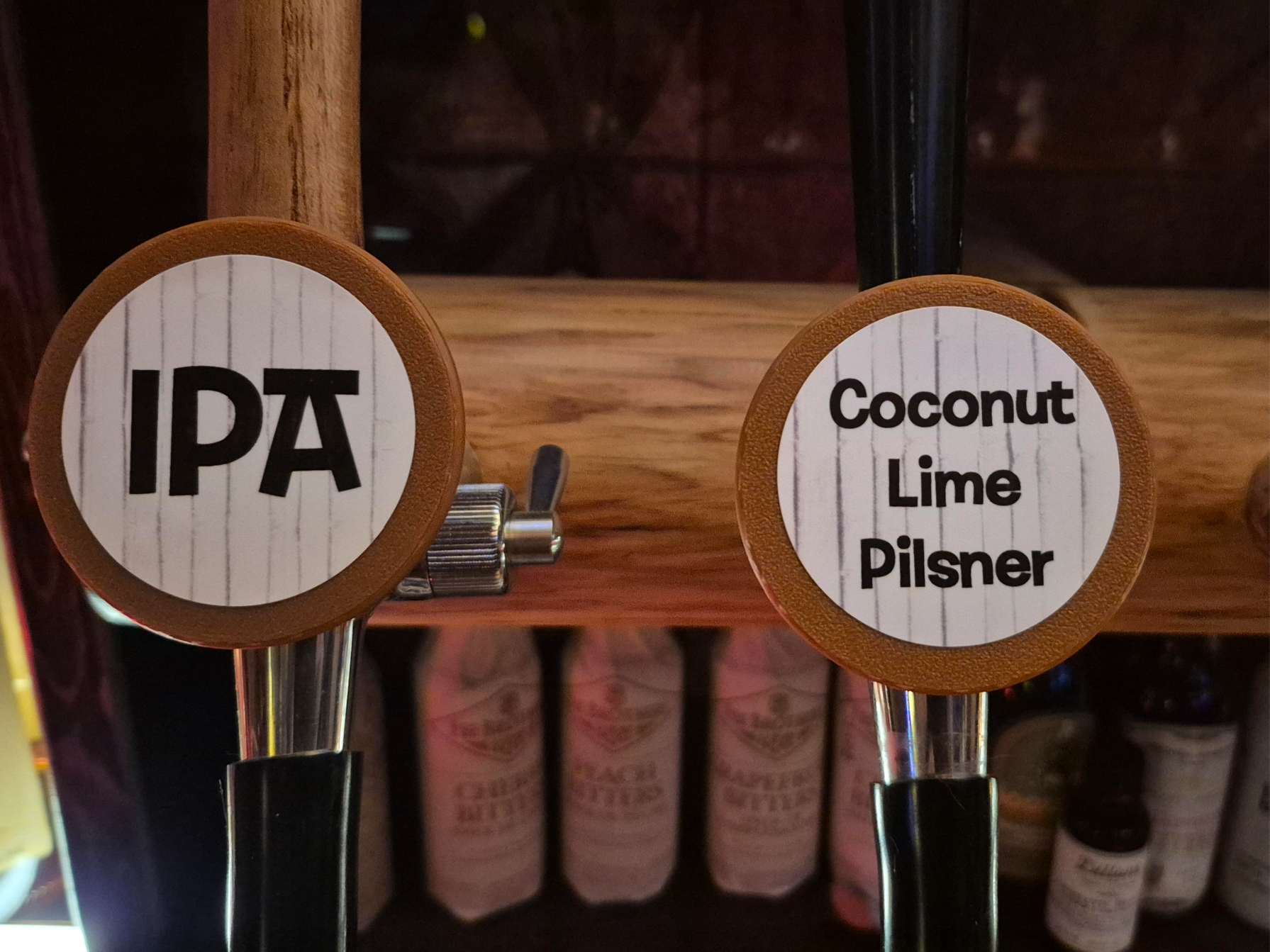 Beer Keg Tap Label (improved!)