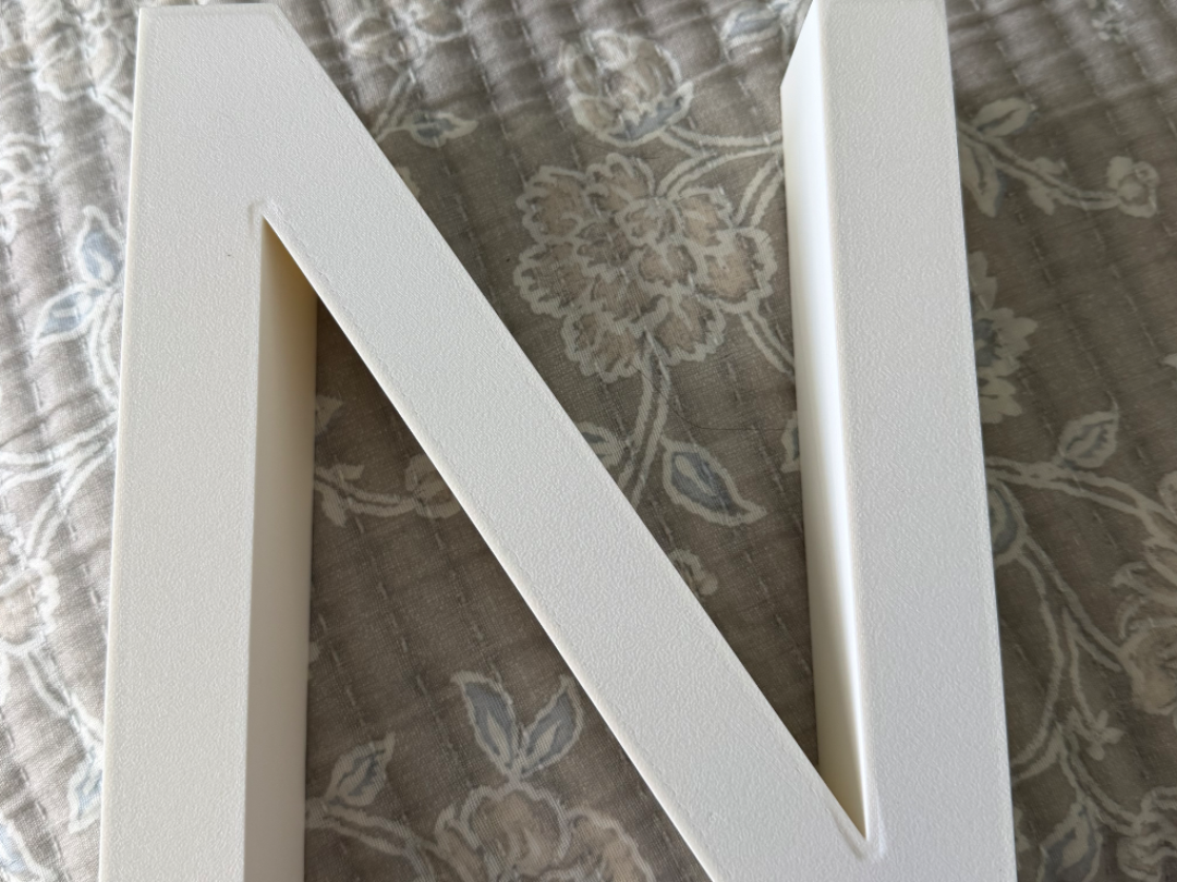 Letter N for Creating Lightbox or Sign