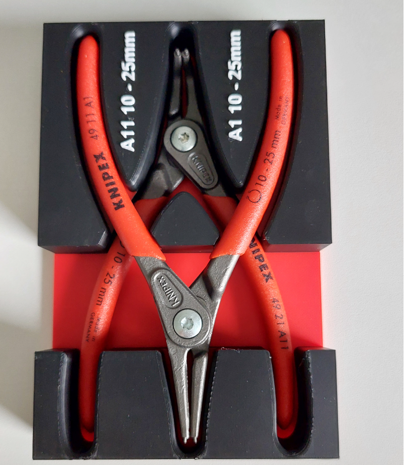 Moduleinlage Knipex Sicherungsring Zange A1/A11