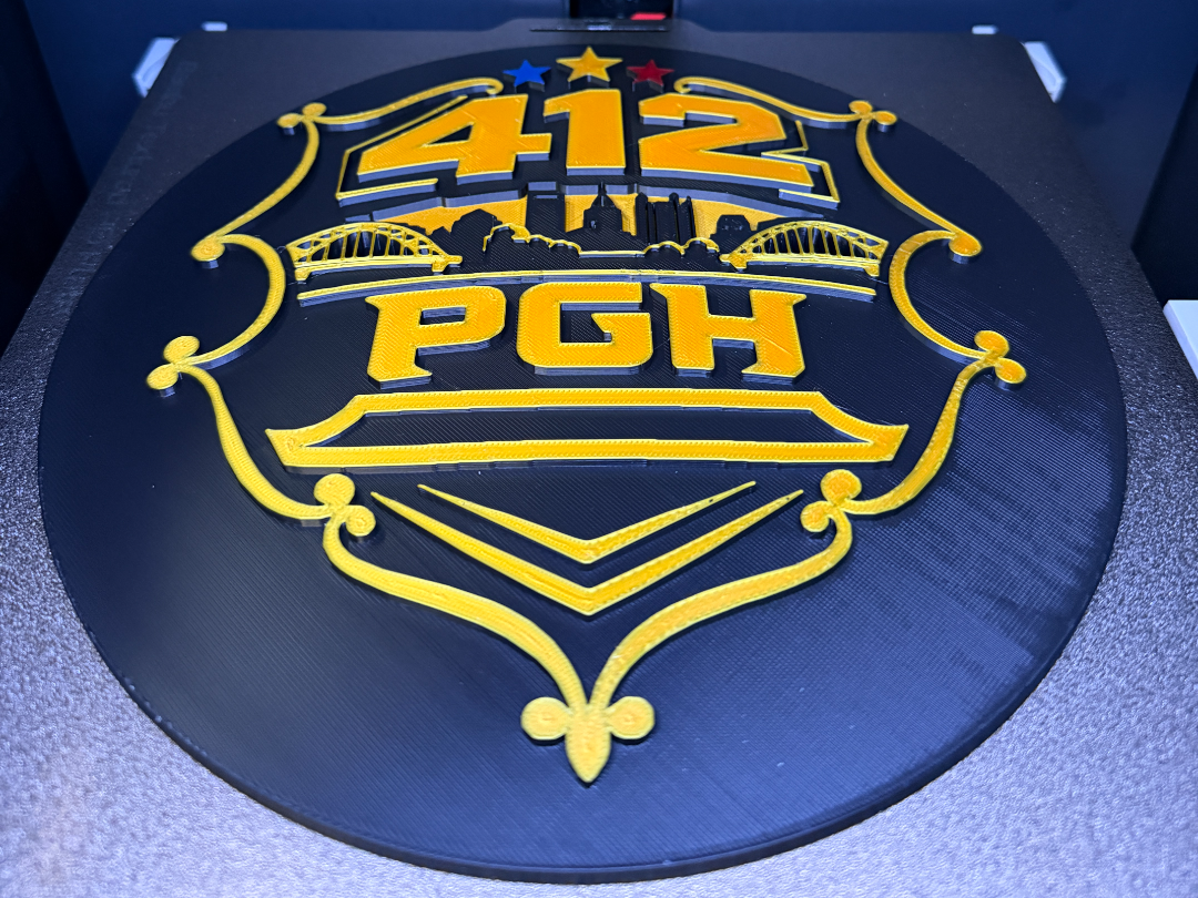 Pittsburgh City Logo Emblem