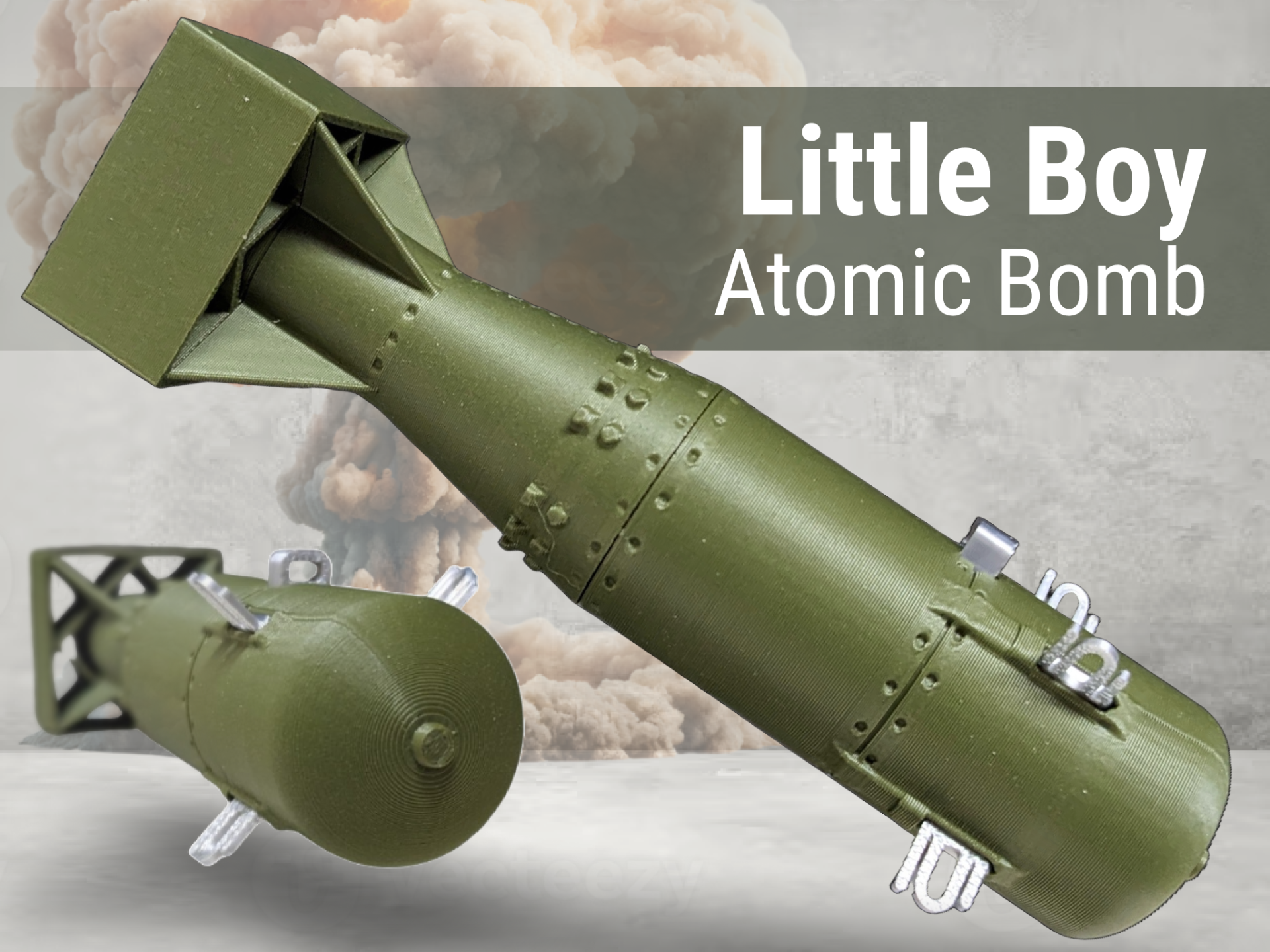 Little Boy WWII | World's First Use of Atomic Bomb