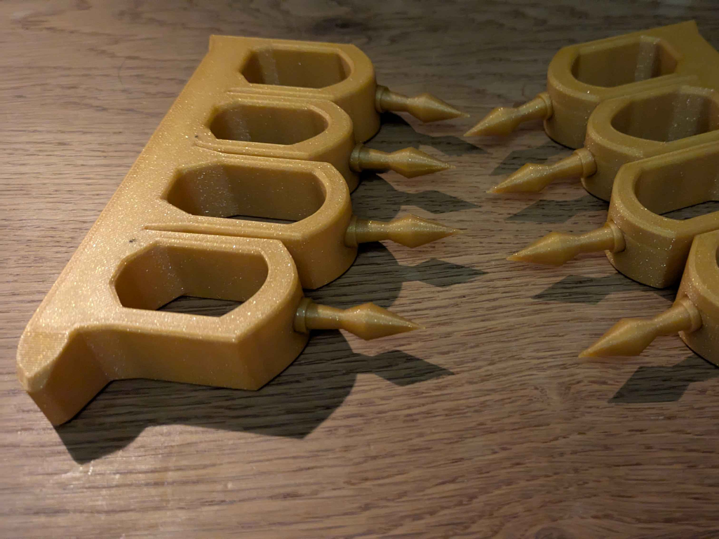 Cartoon Brass Knuckles