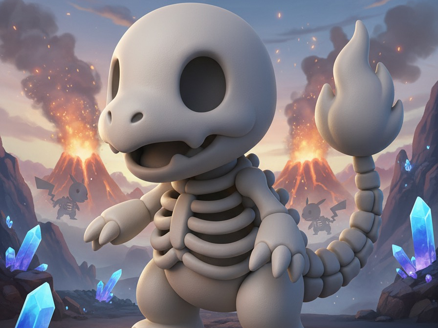 charmander Boneflame – Il Guardiano delle Braci