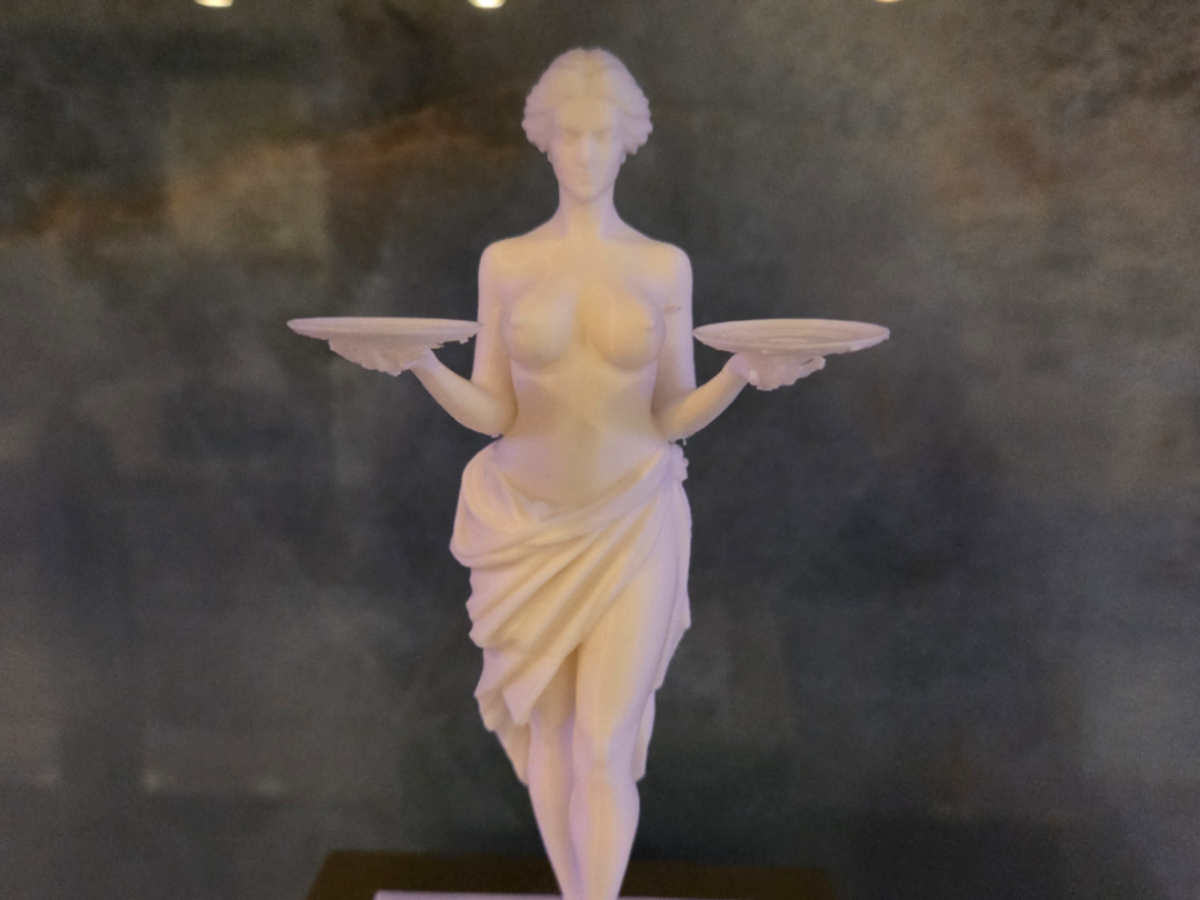 Greek Muse Serving Statue