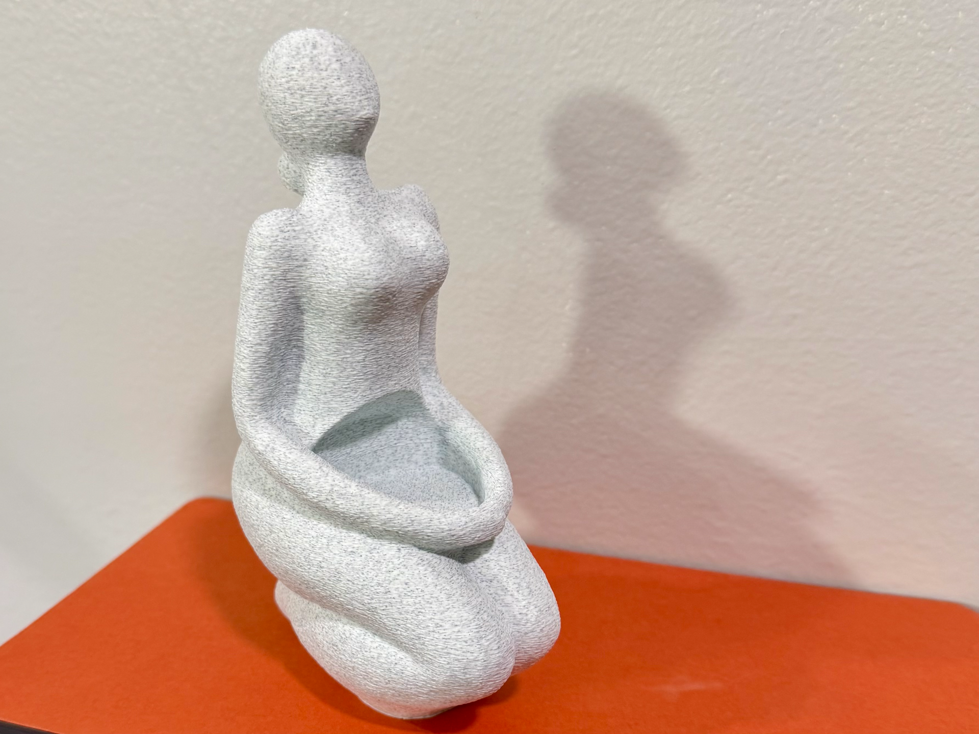 Abstract Yoga Figure (Ring Dish, Trinket Holder)