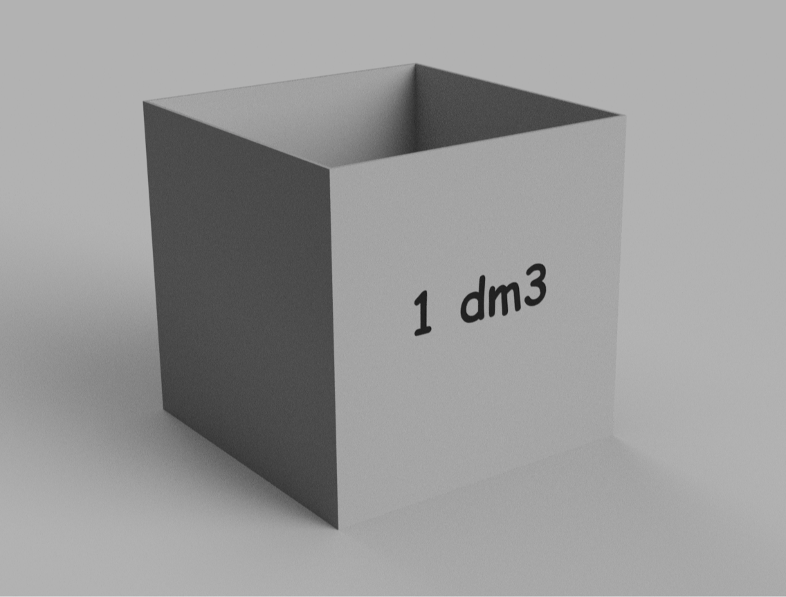 1 dm3 Box for Educational Use