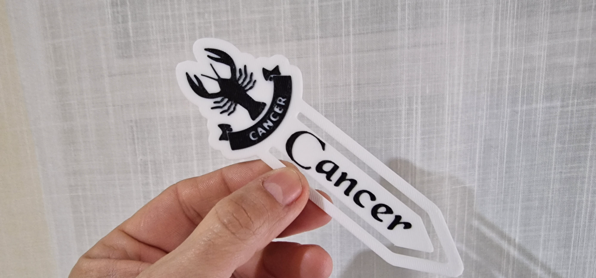 Zodiac CANCER bookmark Marcador Zodiaco CANCER