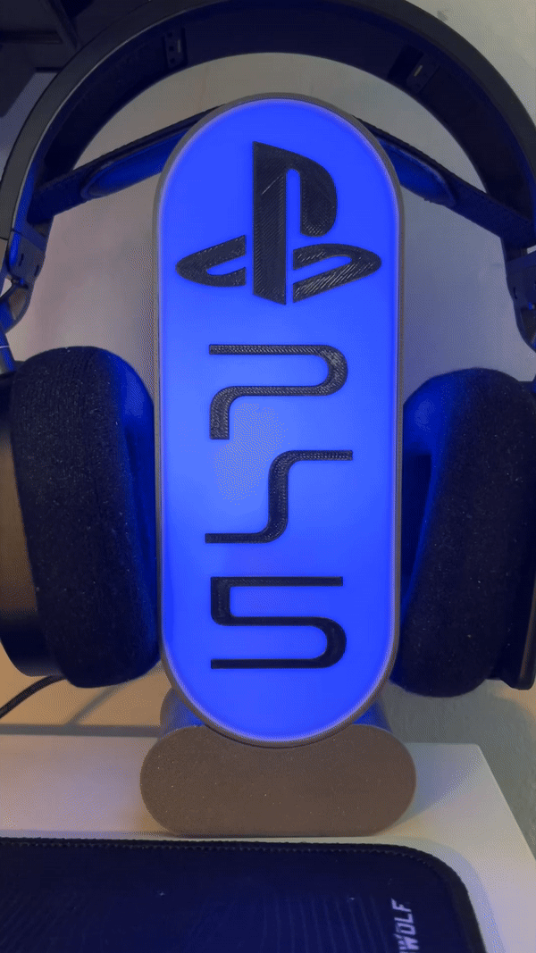 Playstation 5 Frontpanel - Headsetstand