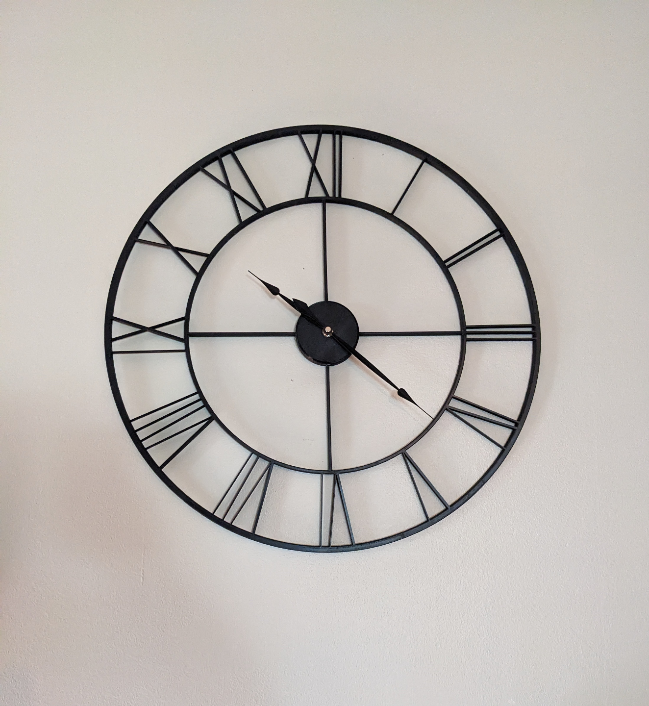 Roman Numeral Wall Clock