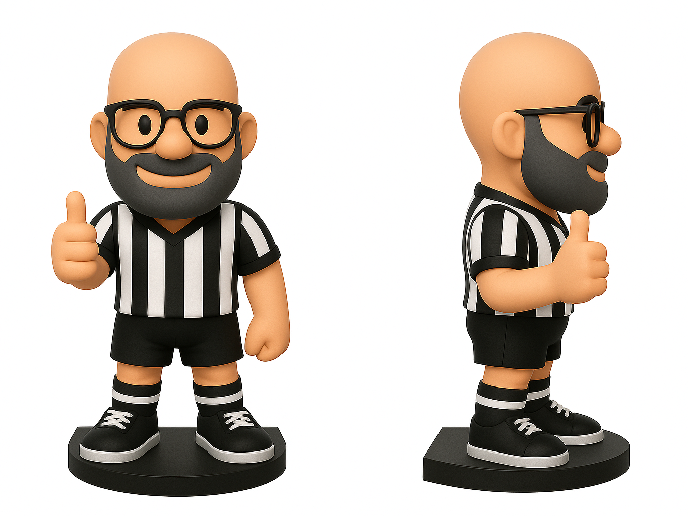 Bold Guy Giving Thumbs Up | Botafogo FC Emblem