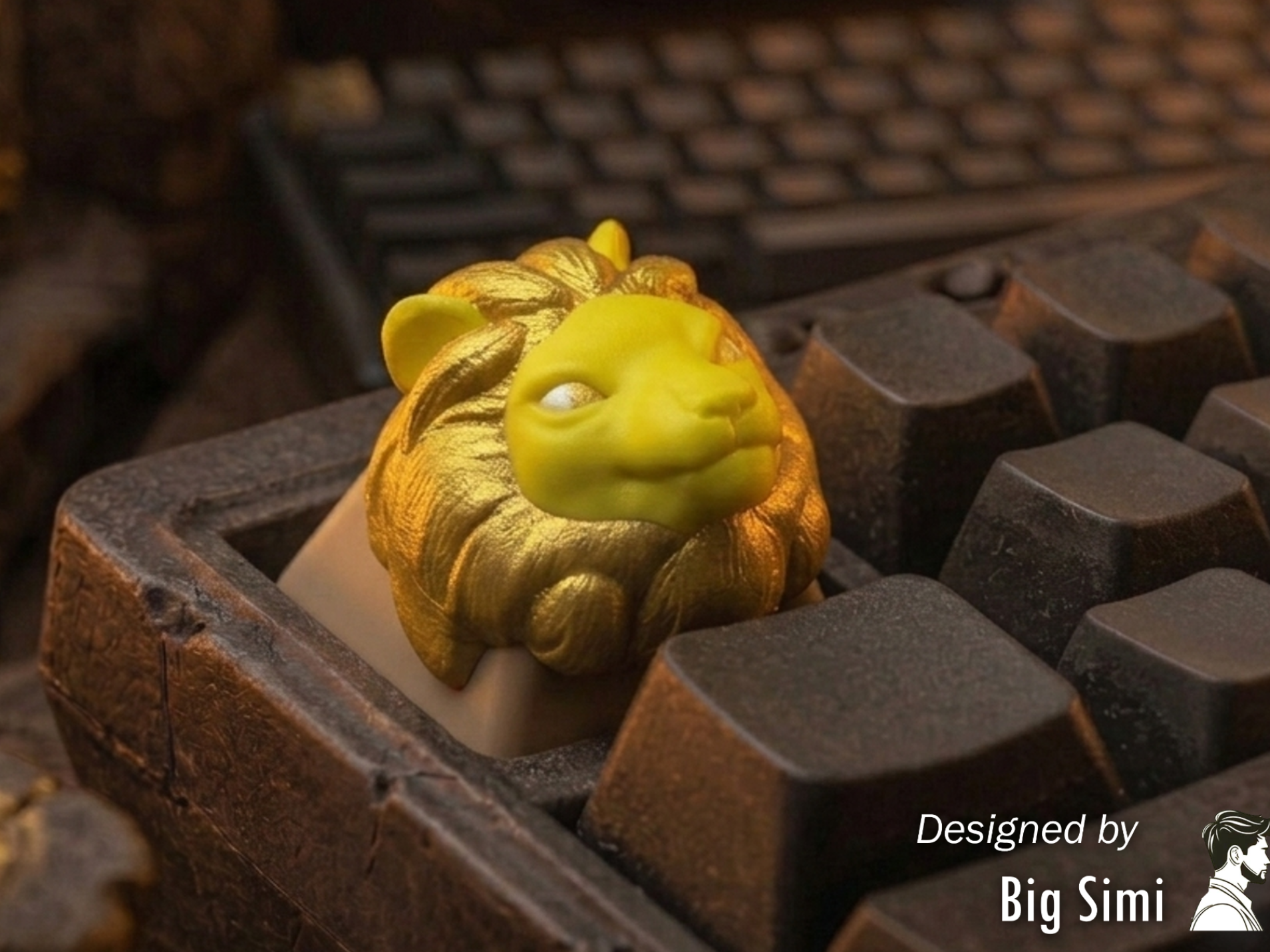 Winged Lion DungeonvFood - Keycap