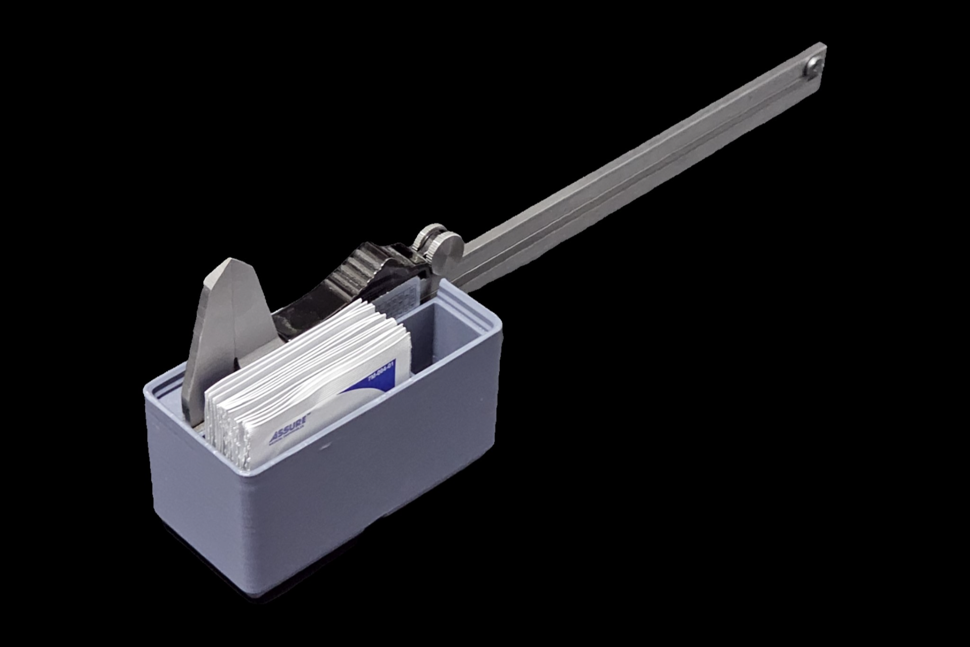 Gridfinity 1x2 for Caliper and IPA Swabs