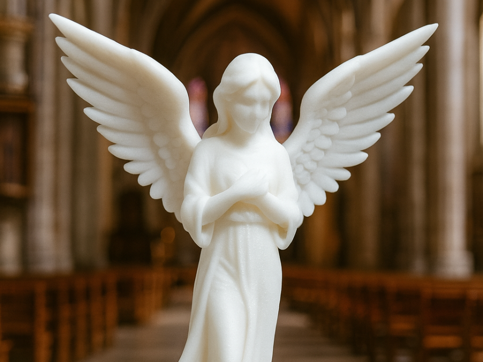 Angel alado