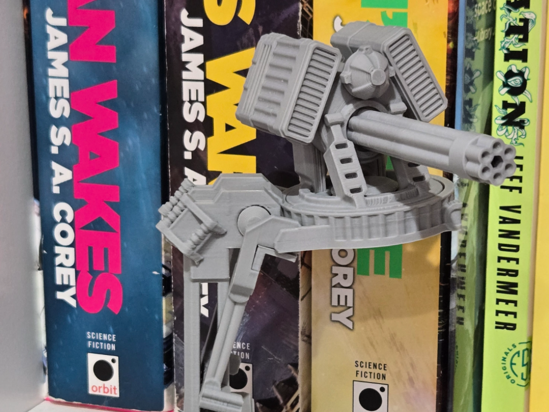 Posable Point Defense Canon (PDC) From The Expanse