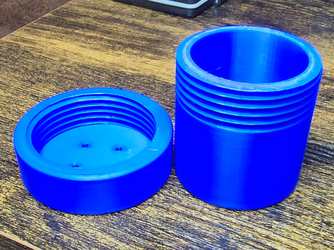 Dog scent cup with 30mm magnet embeded